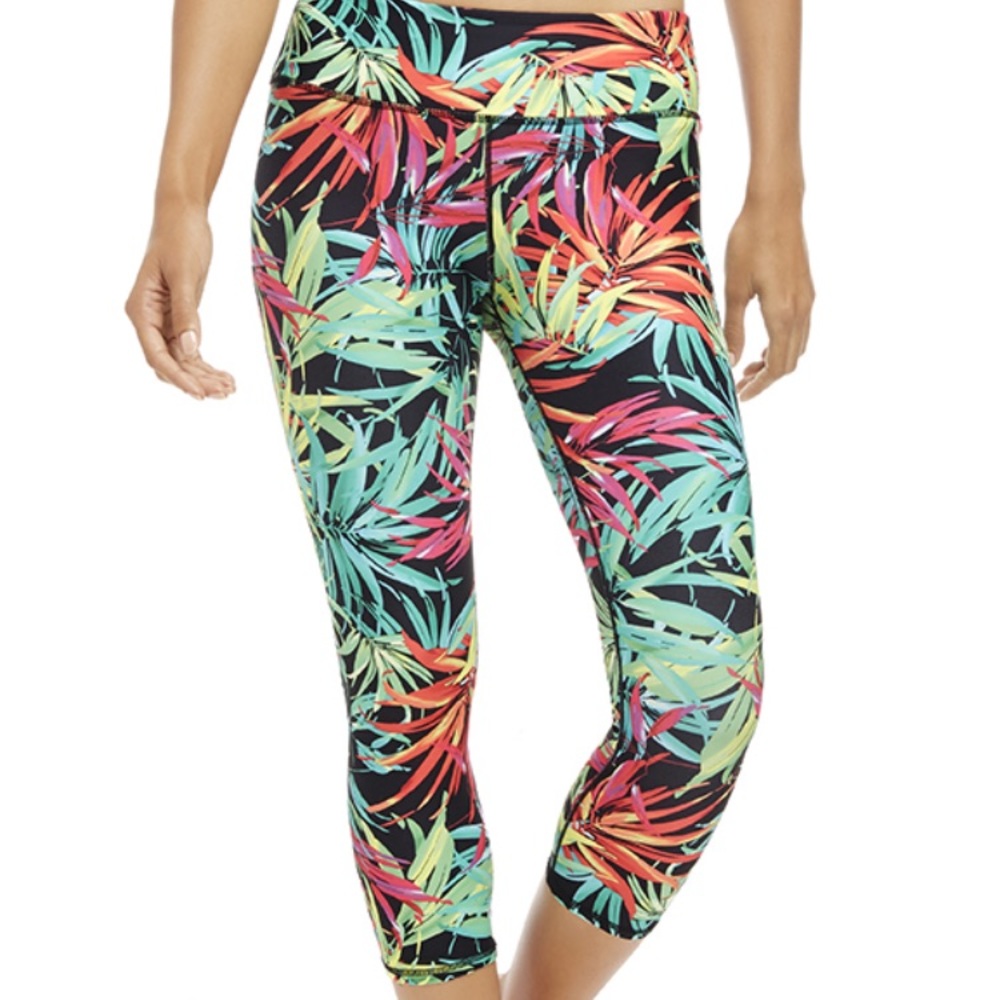 Fabletics Salar Crop in Tropical Print